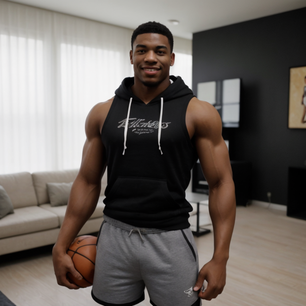 Game face on, but th