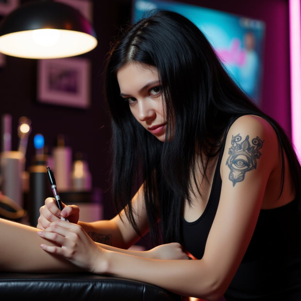 Ink therapy in progr