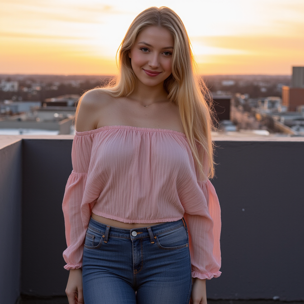 Dancing in the sunse