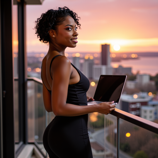 Code by day, glam by