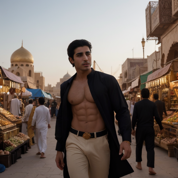 Sunset strolls throu