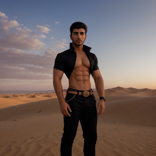 Desert sunsets: wher