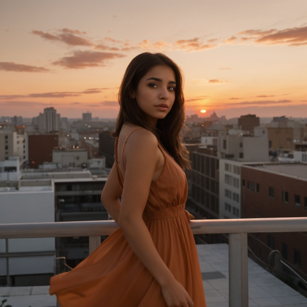 Embracing the sunset