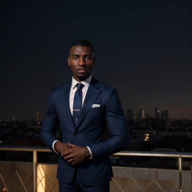 Suit up, step out. B