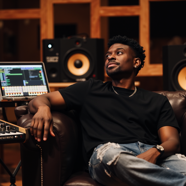 Chillin' in my studi