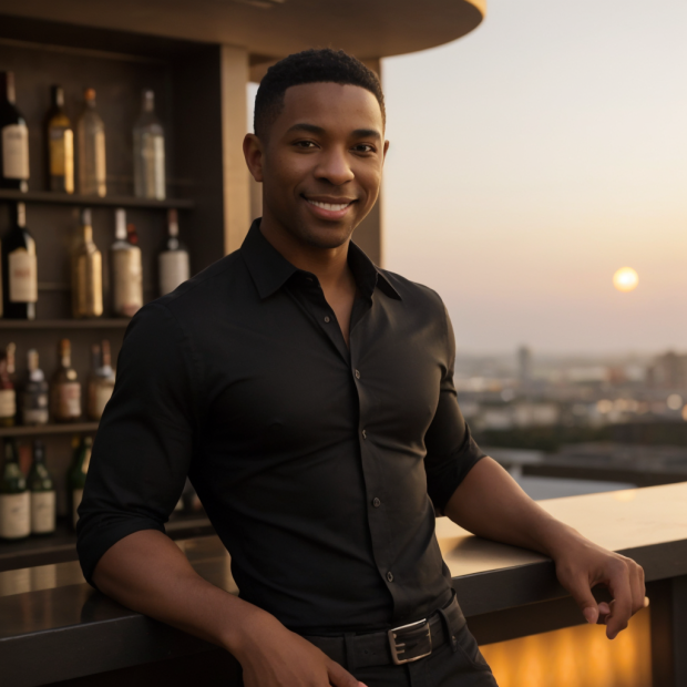 Sunset bartending vi