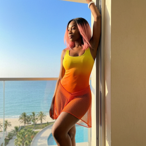 Hotel balconies and 
