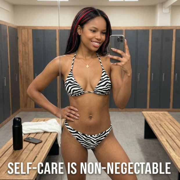 This zebra bikini ha