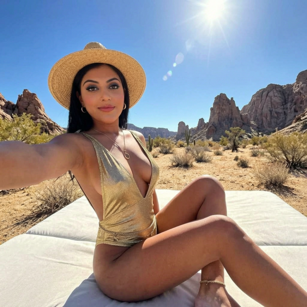 The desert heat's go