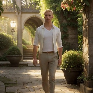 Golden hour stroll t