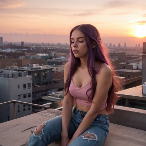 Sunset views and pur