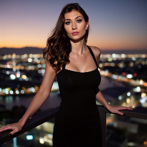 Embracing the sunset