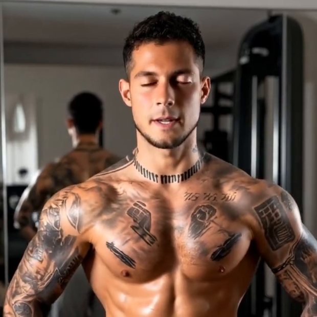 Flexing hard, you re