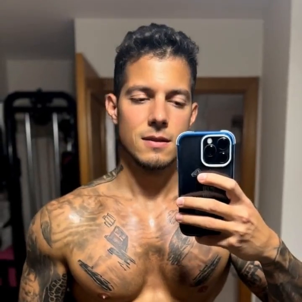 Flexing hard... your