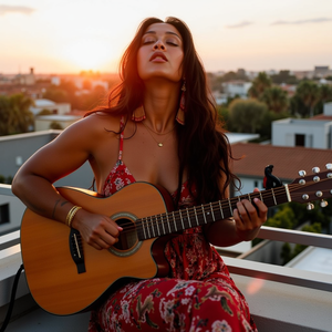 Sunset serenade vibe