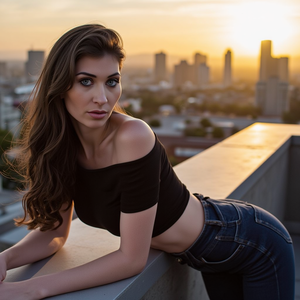 Evening glow-ups and